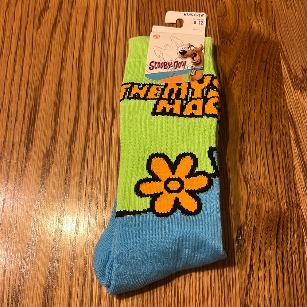 Scooby Doo Mystery Machine Crew Socks